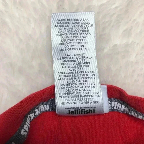 Spider-Man Red  & Black Pajamas Size XXS - Picture 6 of 16